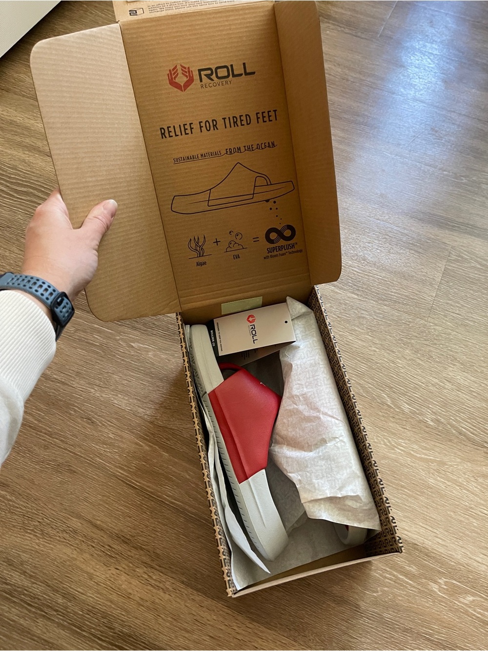 Roll Recovery Super Plush Flip Flop